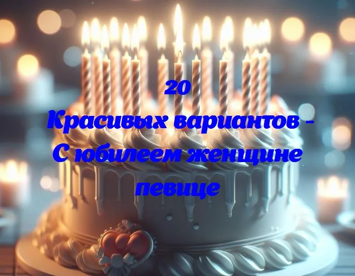 Сияющий юбилей: празднуем жизнь и творчество нашей любимой певицы!