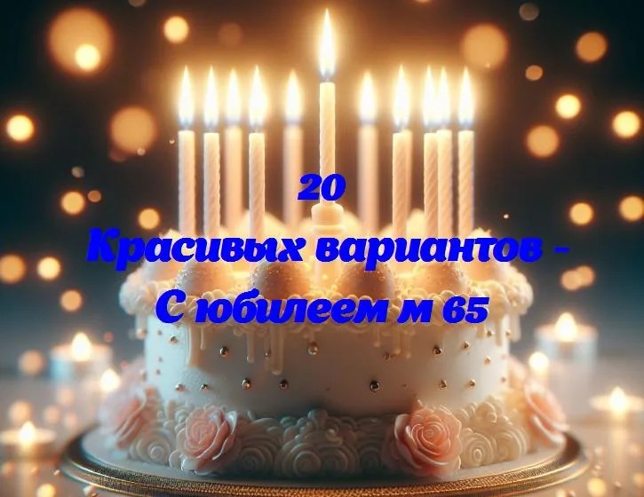 С юбилеем м 65 - 20 Поздравлений