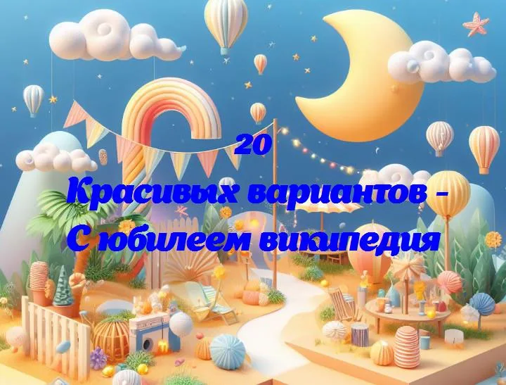 Википедия: 20 лет вместе с нами!