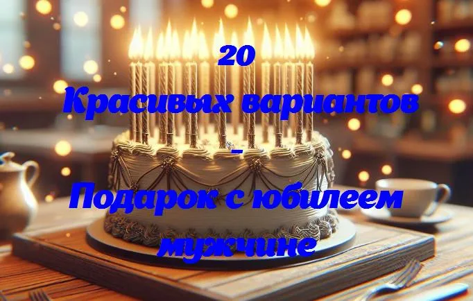 «как выбрать идеальный подарок для мужчины на юбилей: простые советы»