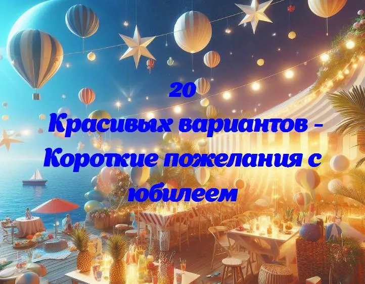 Радости к празднику: 20 простых и теплых поздравлений с юбилеем